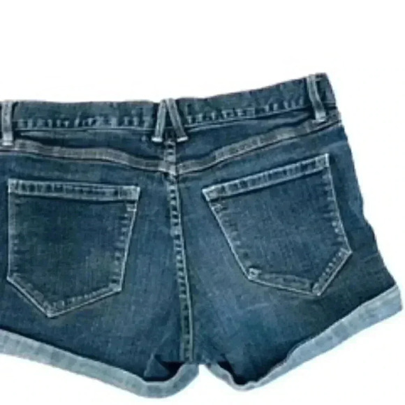2.1 Denim Jean Shorts Medium Wash Rolled Cuff Women’s Sz 27 - Picture 4 of 11